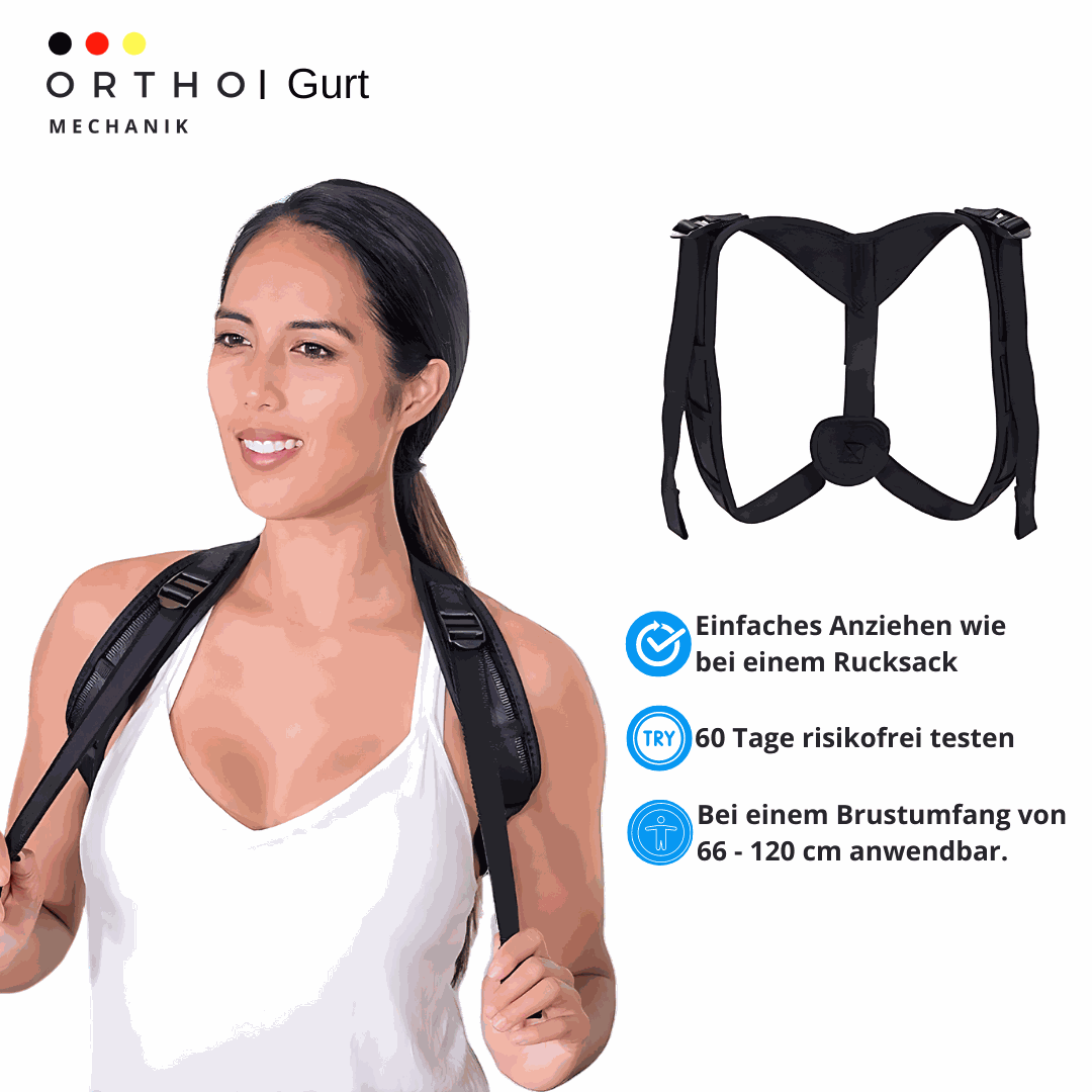 Haltungskorrektur Set, Trainer und Rückenhalter 