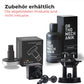 Zubehör zur OrthoGun 3.0 Massagepistole, Massageöl und Aufsätze.