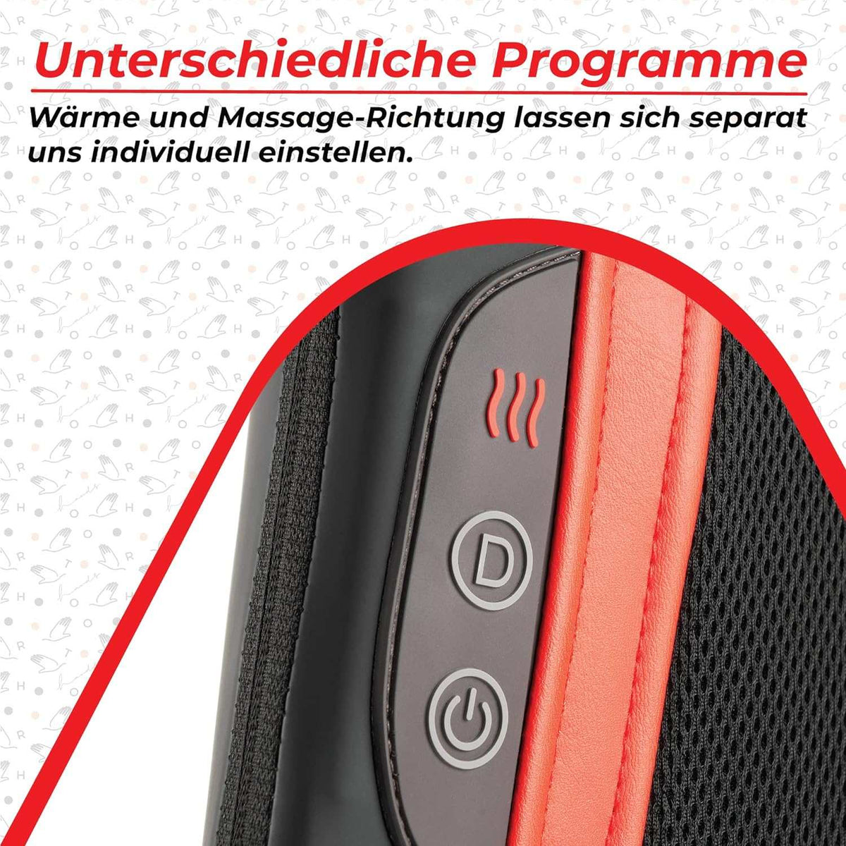 Rückenmassagegerät Orthomechanik Bedienung