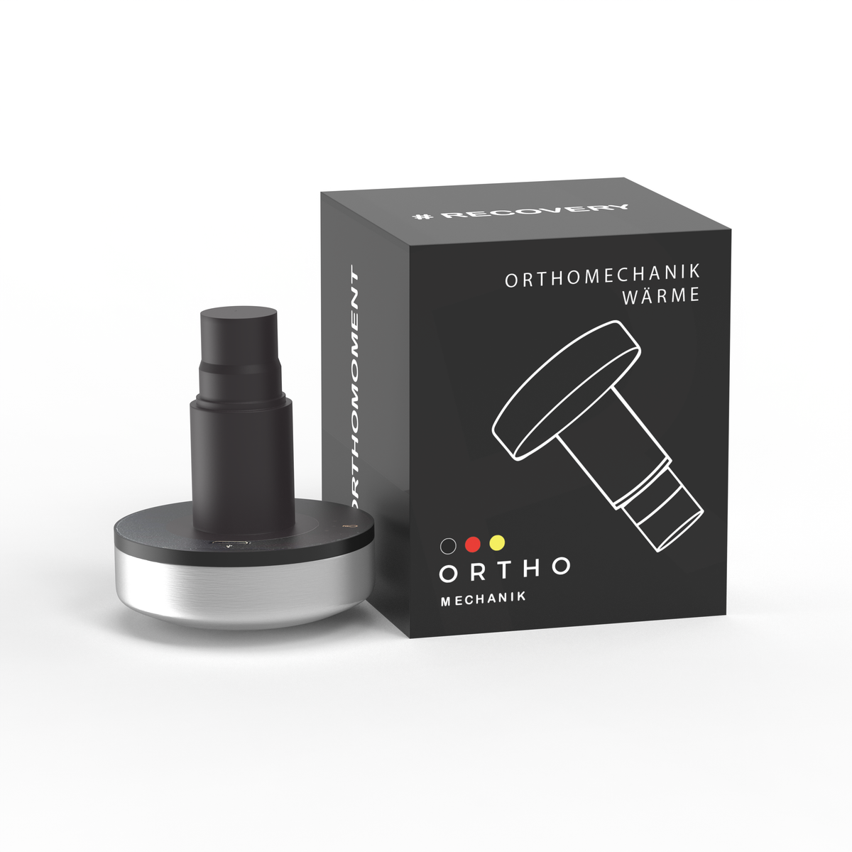 Massagepistolen Wärmeaufsatz für OrthoGun und OrthoGo 2.0 Massagegeräte.