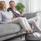 Fußmassagegerät Orthomechanik Anwendung Nackenmassage gerät